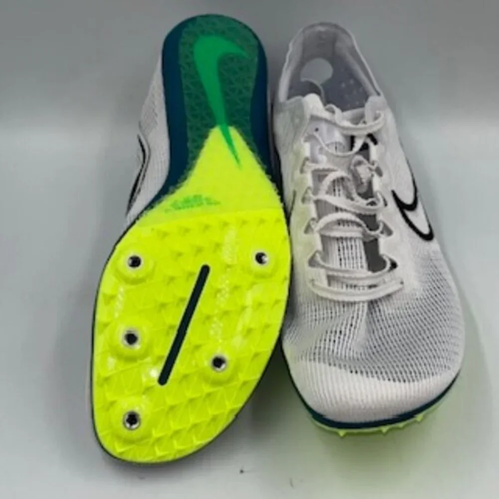 NEW Nike Zoom Mamba V6 Men’s Size 8 Distance Spikes‎ Racing Shoes With Carry Bag